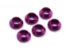 Fastrax M3 Cap Washer Purple (6)