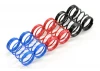 Fastrax 1:10 55mm Spring Set Soft/Blue - Med/Red - Hard/Black