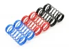 Fastrax 1:10 75mm Spring Set Soft/Blue - Med/Red - Hard/Black