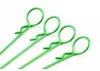 Fastrax Small Metallic Green Long Body Pin