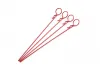 Fastrax Small Metallic Red Long Body Pin
