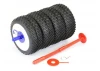 Fastrax 1:8 Wheel Holders (2)