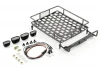 Fastrax Aluminium Luggage Rack W/LED Lamps L165mm X W112mm