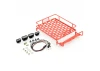 Fastrax Aluminium Luggage Rack W/LED Lamps L165mm X W112mm