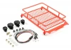 Fastrax Aluminium Luggage Rack W/LED Lamps L130mm X W110mm