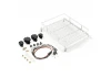 Fastrax Aluminium Luggage Rack W/LED Lamps L130mm X W110mm