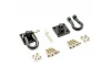 Fastrax Metal Bumper Shackles + Mounting Bracket 2Pcs