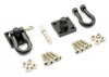 Fastrax Metal Bumper Shackles + Mounting Bracket 2Pcs