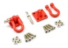 Fastrax Metal Bumper Shackles + Mounting Bracket 2Pcs