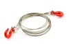 Fastrax Metal Hook + Steel Wire Rope Set 1100mm