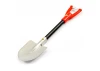 Fastrax Red Handle Metal Spade Shovel