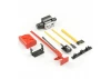 Fastrax Scale 6-Piece Tool Set Red/Yellow Painted
