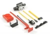 Fastrax Scale 6-Piece Tool Set Red/Yellow Painted
