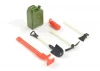 Fastrax Type-B Scale 6-Piece Painted Tool Set
