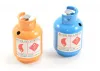 Fastrax Scale Painted Alloy Gas Bottle - Blue