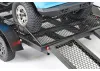 Fastrax Scale Dual Axle Truck Car Trailer With Ramps + LED Lights