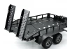 Fastrax Dual Axle Trailer With Ramps + LEDs - Medium 1:12 - 1:18 Scale