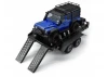 Fastrax Dual Axle Trailer With Ramps + LEDs - Medium 1:12 - 1:18 Scale
