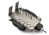 Fastrax Dual Axle Trailer With Ramps + LEDs - Medium 1:12 - 1:18 Scale