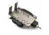 Fastrax Dual Axle Trailer With Ramps + LEDs - Medium 1:12 - 1:18 Scale