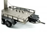 Fastrax Dual Axle Trailer With Ramps + LEDs - Medium 1:12 - 1:18 Scale
