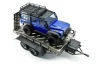 Fastrax Dual Axle Trailer With Ramps + LEDs - Medium 1:12 - 1:18 Scale