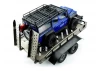 Fastrax Dual Axle Trailer With Ramps + LEDs - Medium 1:12 - 1:18 Scale