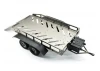 Fastrax Dual Axle Trailer With Ramps + LEDs - Medium 1:12 - 1:18 Scale