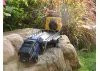 Fastrax Dual Axle Trailer With Ramps + LEDs - Medium 1:12 - 1:18 Scale