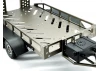 Fastrax Dual Axle Trailer With Ramps + LEDs - Medium 1:12 - 1:18 Scale