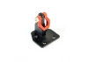 Fastrax Deluxe Aluminium Bumper Mount Plate + Shackle Red