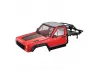 Fastrax 1:10 Rockee Pick Up + Rear Cage Hard Body - 313-324mm WB - Red