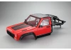 Fastrax 1:10 Rockee Pick Up + Rear Cage Hard Body - 313-324mm WB - Red