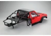 Fastrax 1:10 Rockee Pick Up + Rear Cage Hard Body - 313-324mm WB - Red