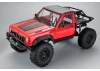 Fastrax 1:10 Rockee Pick Up + Rear Cage Hard Body - 313-324mm WB - Red