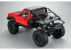 Fastrax 1:10 Rockee Pick Up + Rear Cage Hard Body - 313-324mm WB - Red