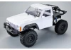 Fastrax 1:10 Rockee Pick Up + Rear Cage Hard Body - 313-324mm WB - White