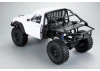 Fastrax 1:10 Rockee Pick Up + Rear Cage Hard Body - 313-324mm WB - White