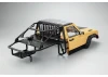Fastrax 1:10 Rockee Pick Up + Rear Cage Hard Body - 313-324mm WB - Yellow