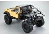 Fastrax 1:10 Rockee Pick Up + Rear Cage Hard Body - 313-324mm WB - Yellow
