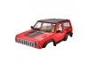 Fastrax 1:10 Rockee Fullcab + Interior Hard Scale Body - 313mm WB - Red