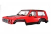 Fastrax 1:10 Rockee Fullcab + Interior Hard Scale Body - 313mm WB - Red