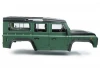 Fastrax 1:10 Ranger XL Land Rover Style Hard Body + Interior Set - 313mm WB - Green