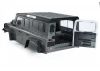 Fastrax 1:10 Ranger XL Land Rover Style Hard Body + Interior Set - 313mm WB - Grey