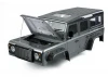 Fastrax 1:10 Ranger XL Land Rover Style Hard Body + Interior Set - 313mm WB - Grey