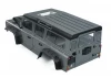 Fastrax 1:10 Ranger XL Land Rover Style Hard Body + Interior Set - 313mm WB - Grey