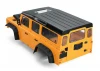 Fastrax 1:10 Ranger XL Land Rover Style Hard Body + Interior Set - 313mm WB - Orange