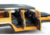 Fastrax 1:10 Ranger XL Land Rover Style Hard Body + Interior Set - 313mm WB - Orange