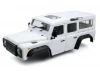 Fastrax 1:10 Ranger XL Land Rover Style Hard Body + Interior Set - 313mm WB - White