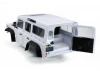 Fastrax 1:10 Ranger XL Land Rover Style Hard Body + Interior Set - 313mm WB - White